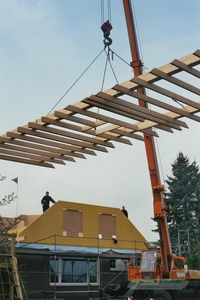 Dachgeschosserneuerung mit Magnum-Board-Wänden
